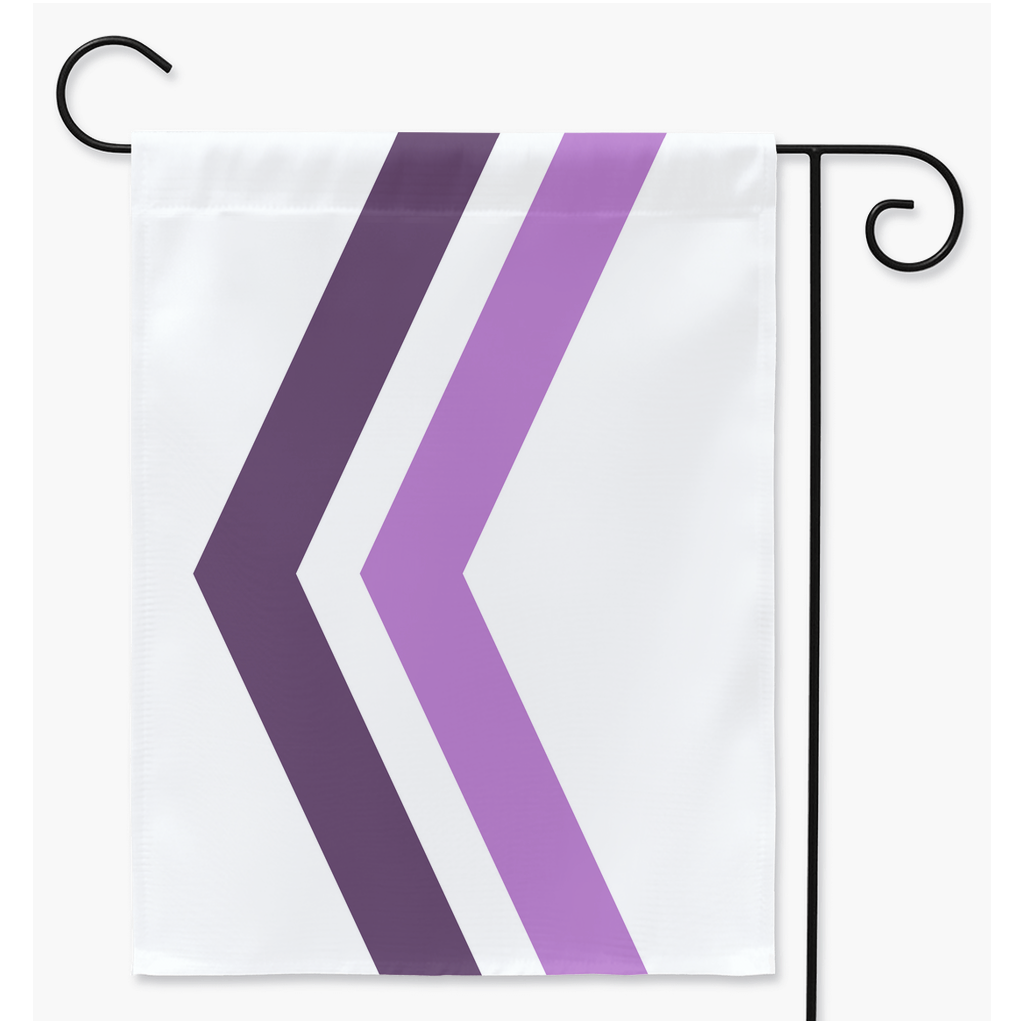 Queer - V1 Yard and Garden Flags | Single Or Double-Sided | 2 Sizes | Romantic and Sexual Orientations