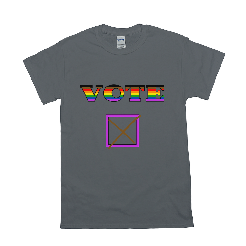 Votez un t-shirt coupe décontractée | Choisissez votre coloris Pride
