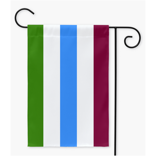 Viramoric Yard and Garden Flags  | Single Or Double-Sided | 2 Sizes | Romantic and Sexual Orientations