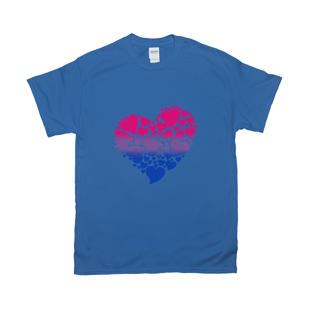 Heart of Hearts Relaxed Fit Tshirt - DARK | Choose Your Colourway