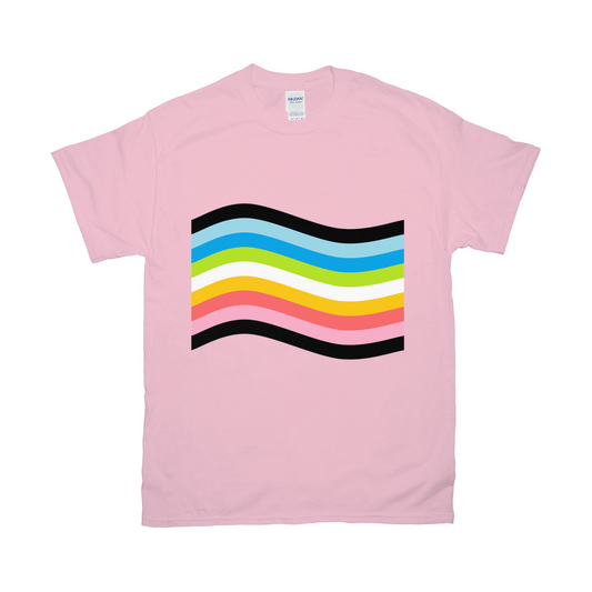 Orientation Pride Flag Relaxed Fit Tshirt - LIGHT | Choose Your Flag
