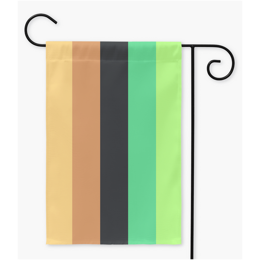 Drapeaux de cour et de jardin Omniflux | Simple ou double face | 2 tailles | Orientations romantiques et sexuelles