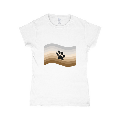 Furry Pride Flag Fitted Tshirt | Choose Your Flag | Gildan