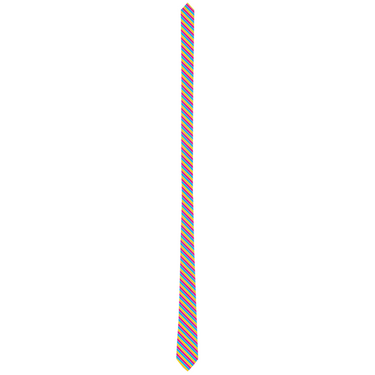 Pansexual Candy Striped Pride Patterned Neck Ties