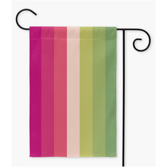 Genderfag Pride Yard and Garden Flags | Single Or Double-Sided | 2 Sizes | Gender Identity and Expression