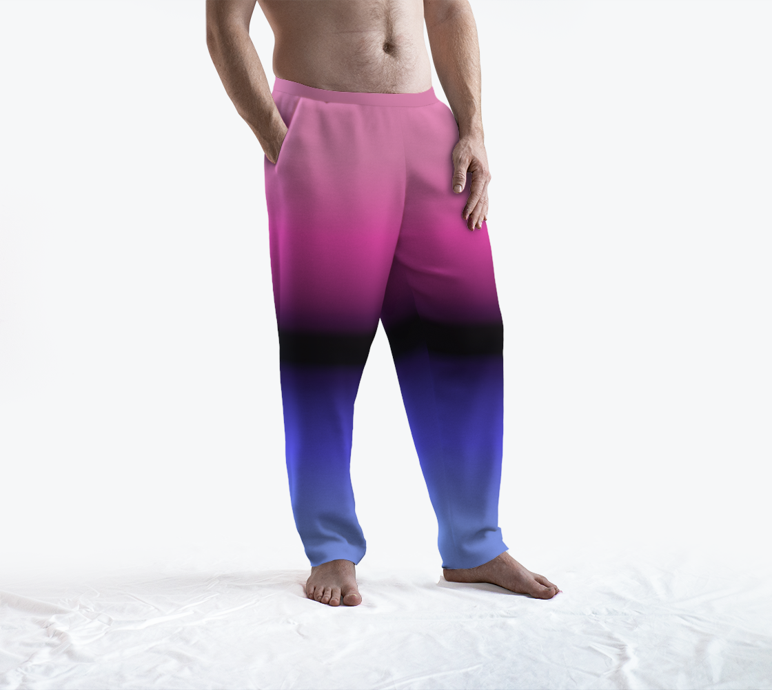 Pantalon de détente omnisexuel dégradé