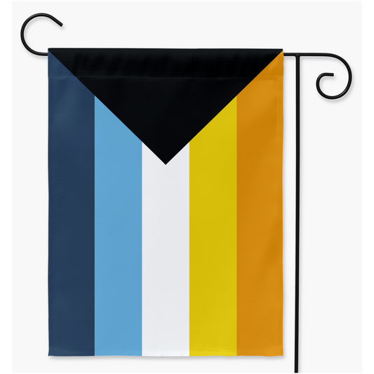 Demiaroace - V1 Drapeau de cour et de jardin | Simple ou double face | 2 tailles