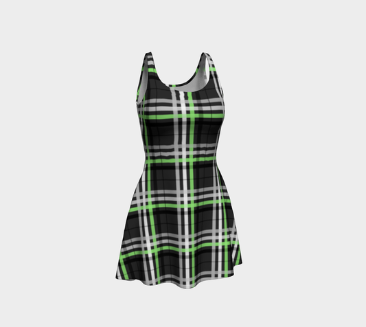 Pride Plaid Flare Dress | Choose Your Colourway