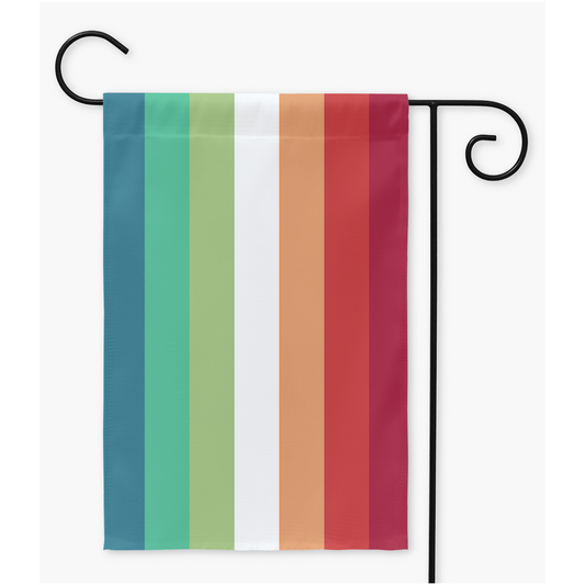 Bigender - V4 Pride Yard and Garden Flags | Single Or Double-Sided | 2 Sizes