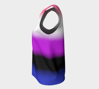 Genderfluid Gradient Loose Tank