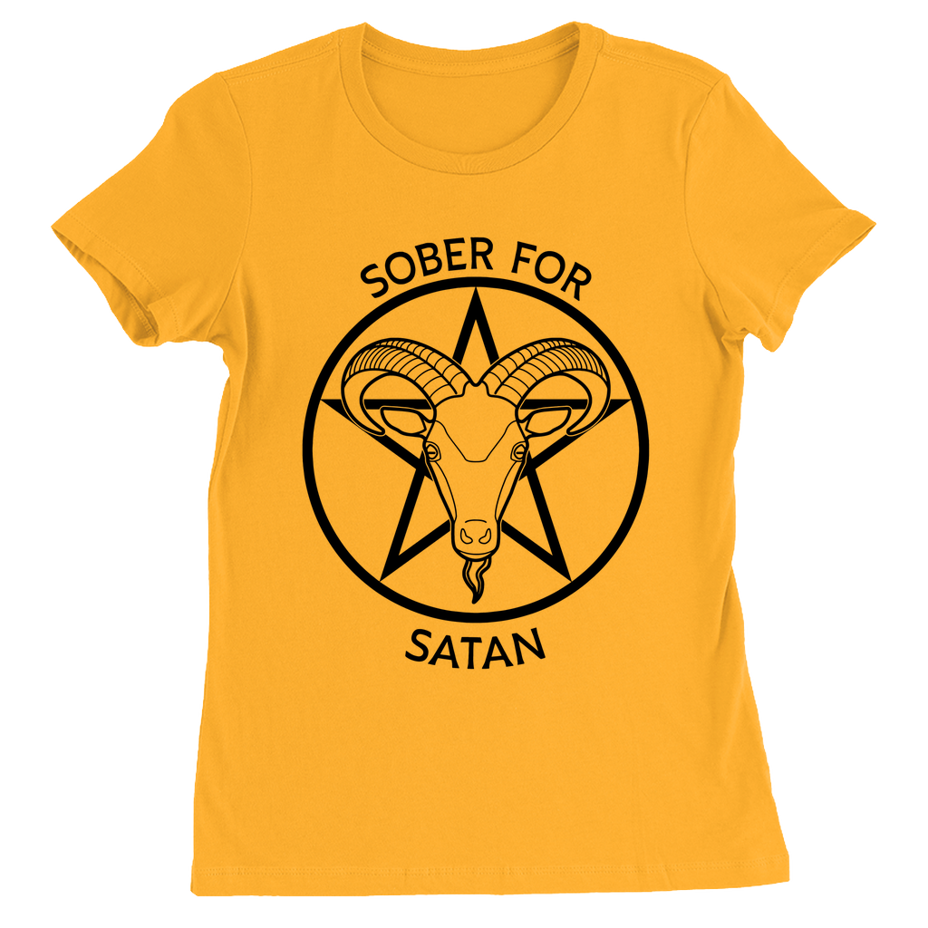 Sobre pour Satan - T-shirt ajusté LÉGER | Choisissez votre coloris | Bella + Toile