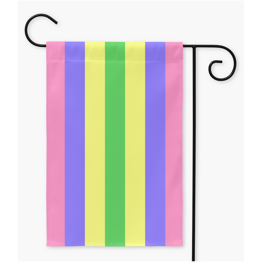 Quadgender Pride Flags  | Single Or Double-Sided | 2 Sizes | Gender Identity and Expression