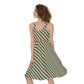 Pride Striped Sleeveless A-Line Dress | Choose Your Colourway