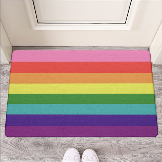 Original Rainbow Door Mat | Rubber Door Mat