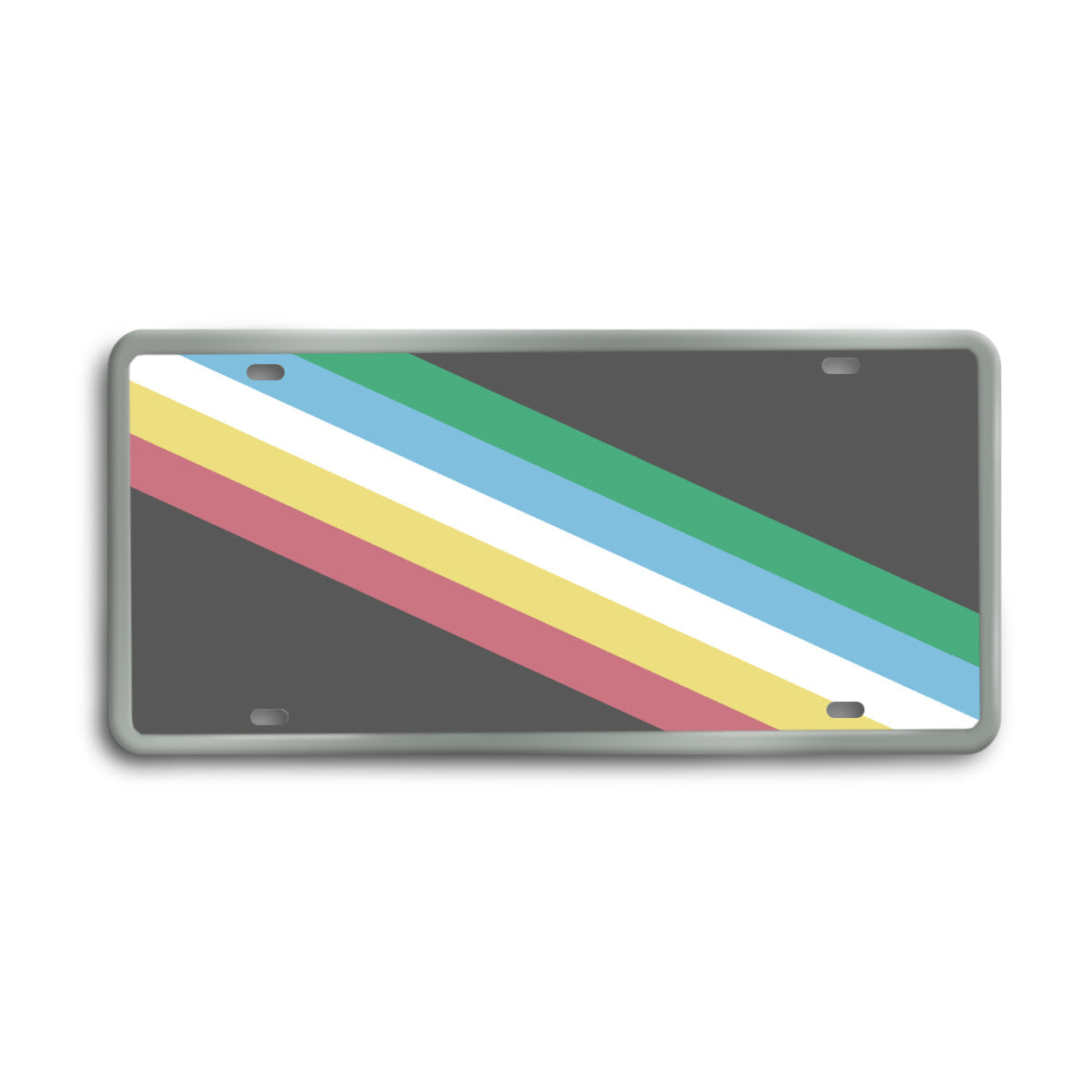 Disability and Neurodiversity Pride Decorative License Plate | Choose Your Flag