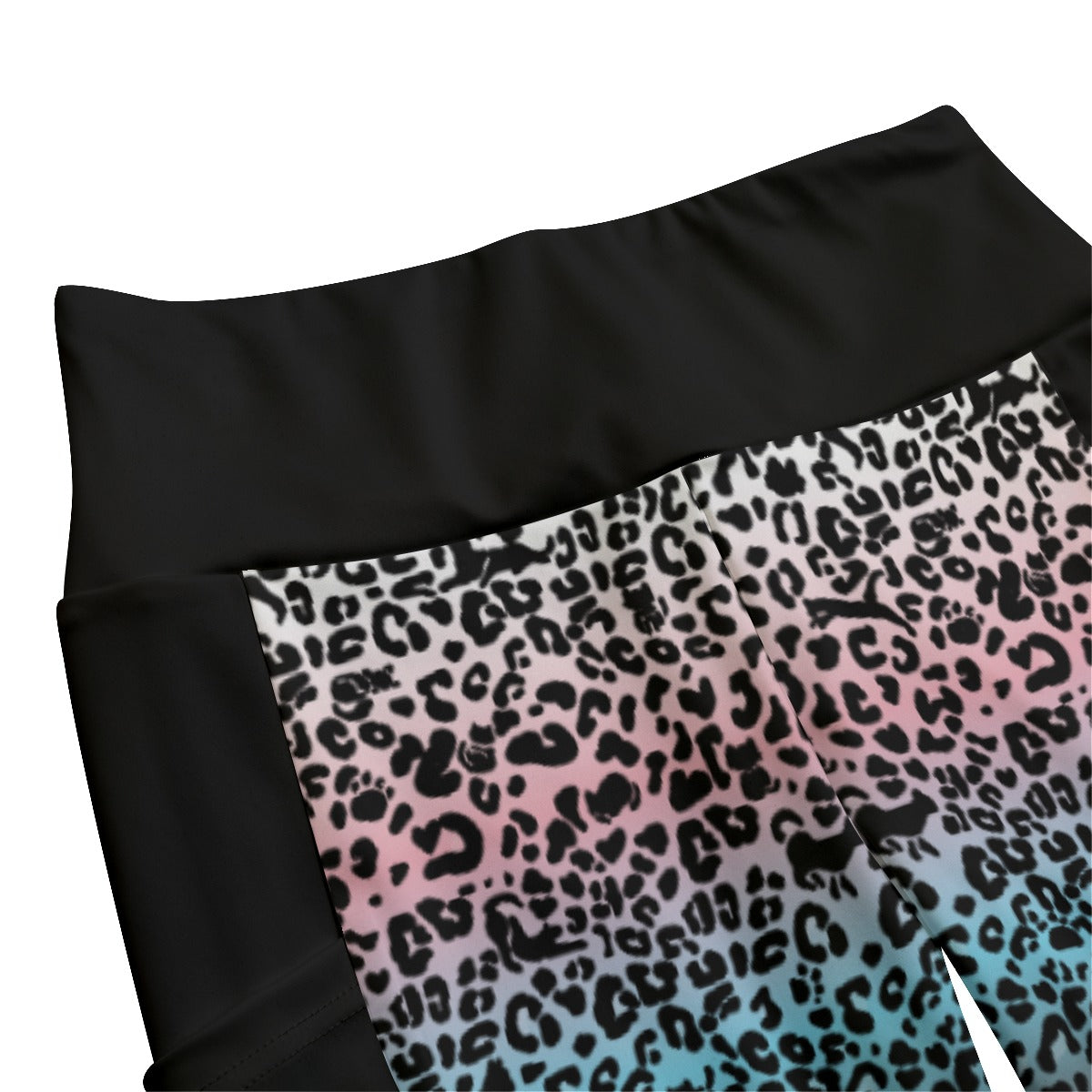 Leopard Print High Waist Leggings With Side Pockets | Choose Your Colourway