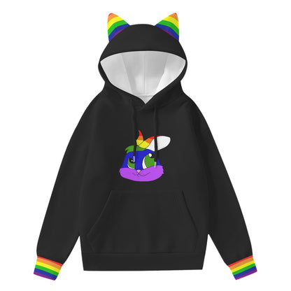 Pride Bunny Hoodie With Ears | Choose Your Flag Colourway