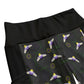 Bumblebee and Vine Trellis Patterned High Waist Leggings With Side Pockets | Choose Your Colourway