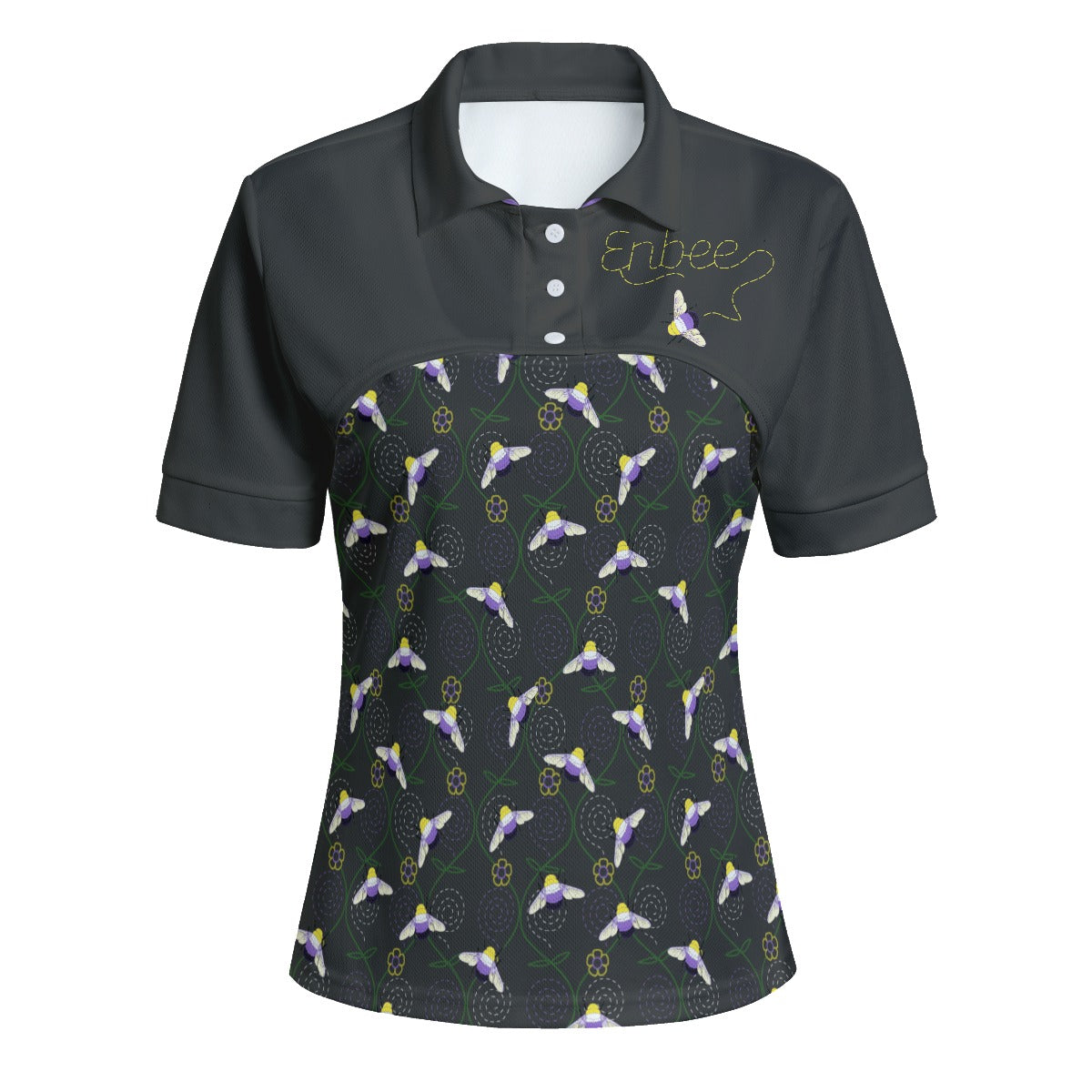 Bumblebee Pride Casual Two-piece Polo Shirt | Choose Your Pride Colourway