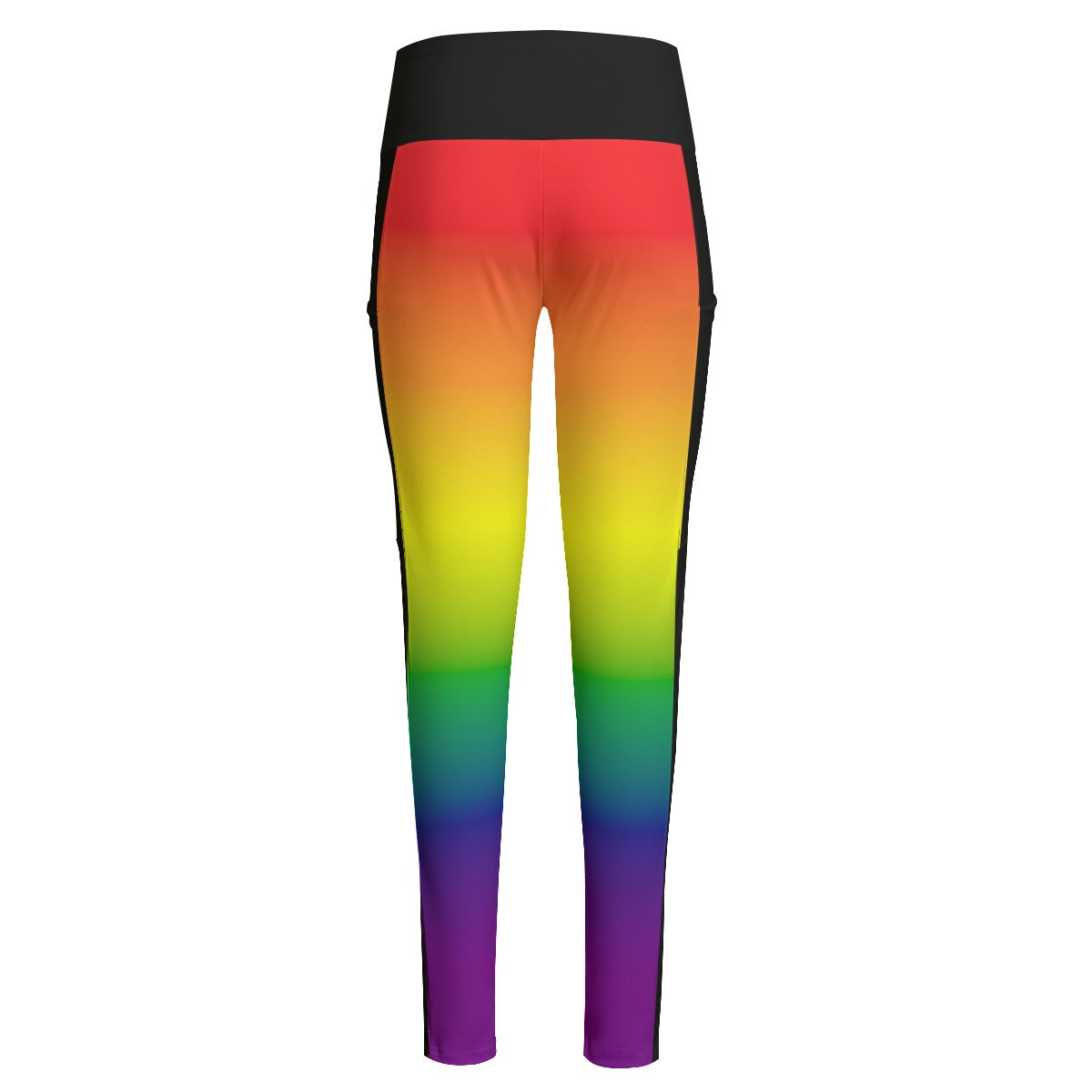 Pride Gradient High Waist Leggings With Side Pockets | Choose Your Colourway