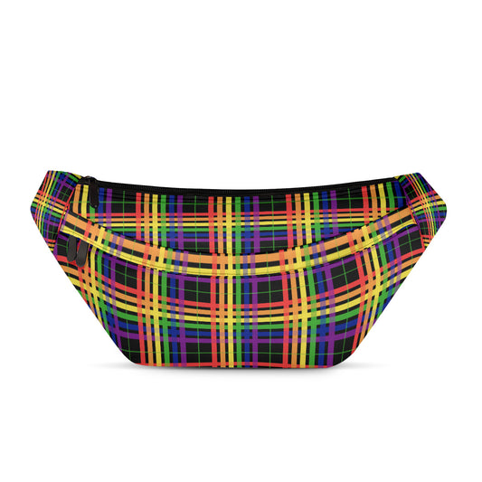 Plaid Large Fanny Pack | Choose Your Colourway