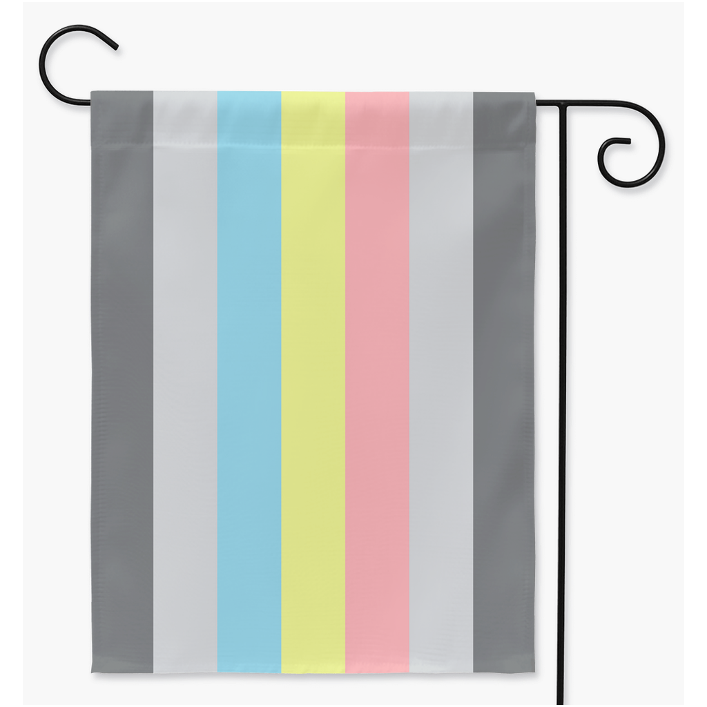 Demiflux Pride Yard and Garden Flags | Single Or Double-Sided | 2 Sizes
