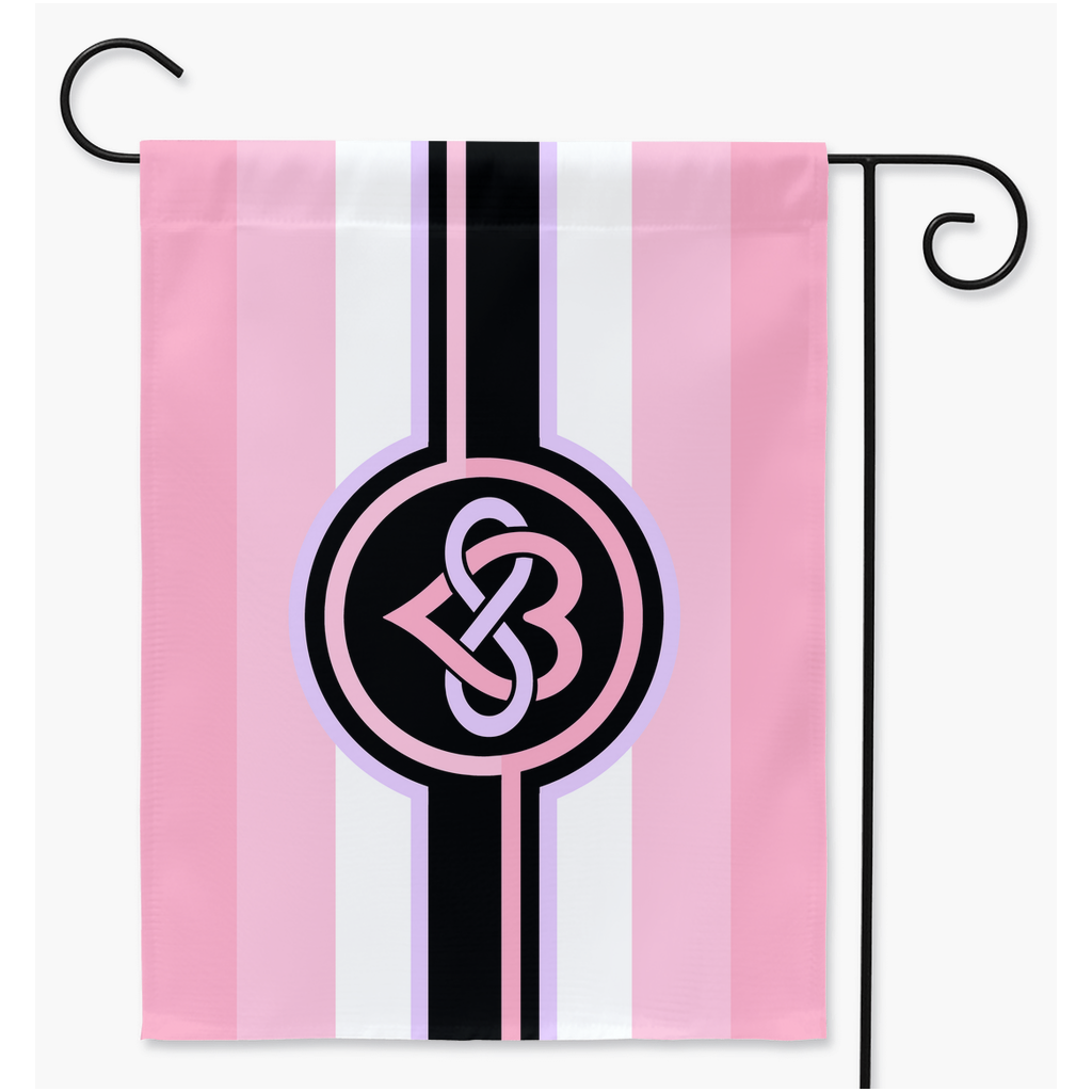 Polyamory - V4 - Pomosexual Yard and Garden Flags | Single Or Double-Sided | 2 Sizes