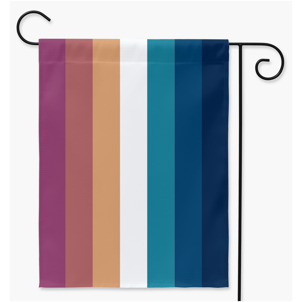 Nebularic Pride Yard and Garden Flag | Single Or Double-Sided | 2 Sizes | Other Queer Identities
