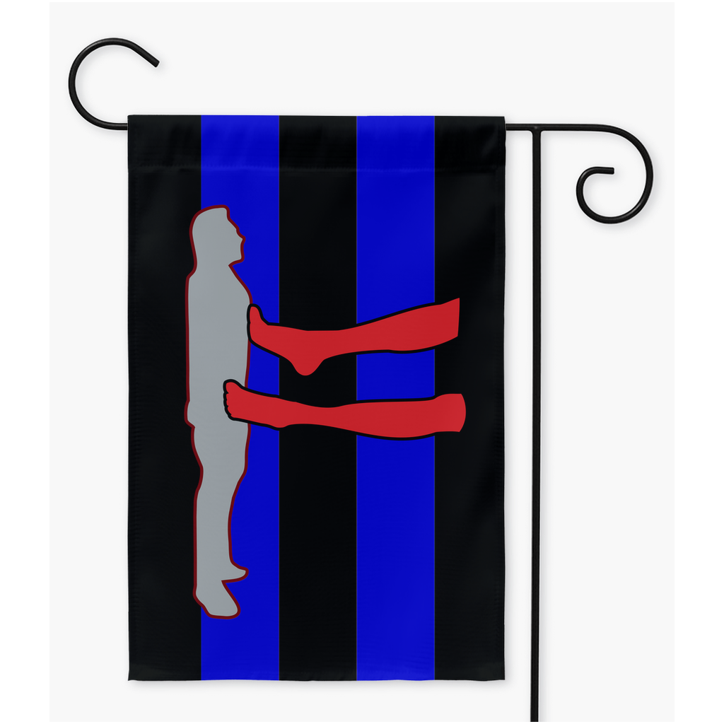 Trampling Fetish Yard and Garden Flags | Single Or Double-Sided | 2 Sizes | Kink and Fetish