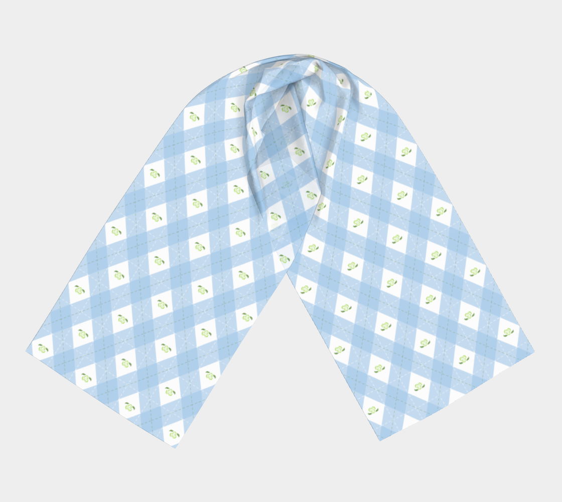 Pride Plaid/Argyle Long Scarf | Choose Your Colourway and Fabric