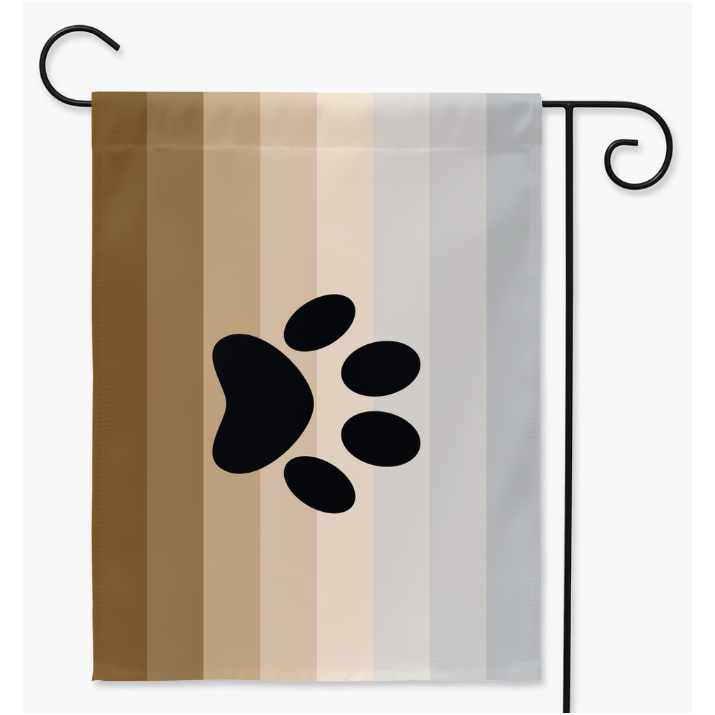 Furry - V3 Pride Yard and Garden Flags  | Single Or Double-Sided | 2 Sizes