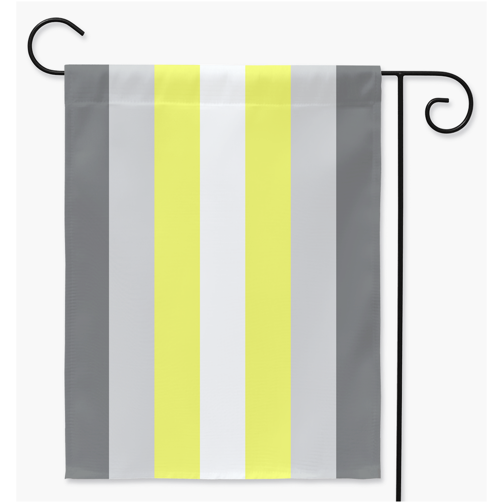 Demigender Pride Yard and Garden Flags | Single Or Double-Sided | 2 Sizes