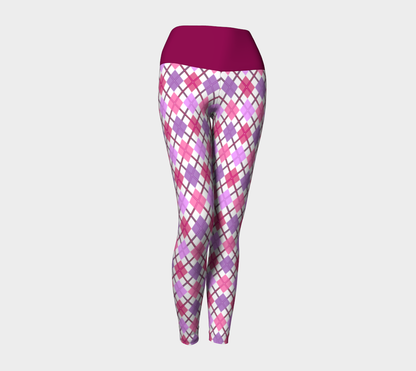 Lesbienne - V2 Argyle Yoga Legging