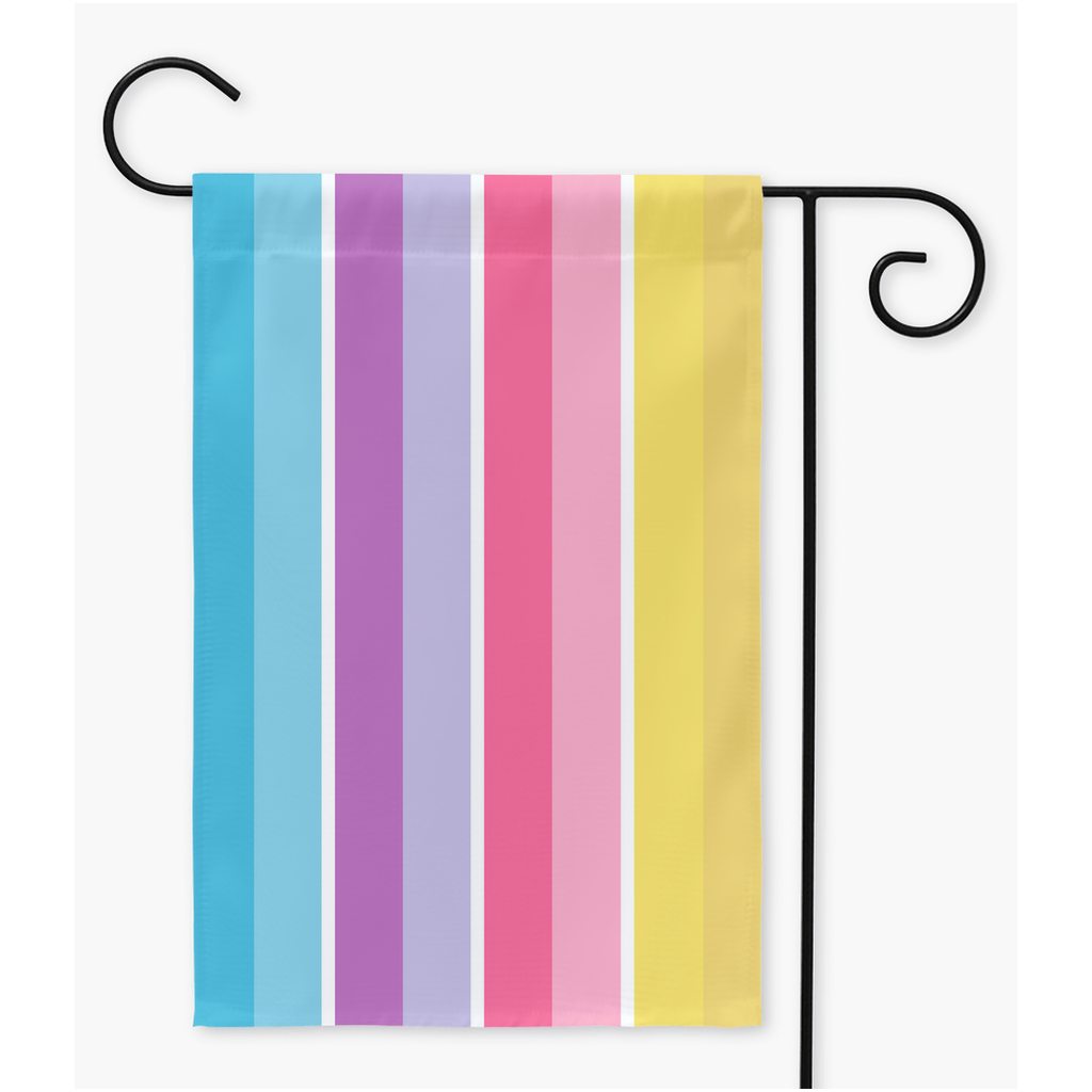 Kingender - V3 Pride Flags  | Single Or Double-Sided | 2 Sizes | Gender Identity and Presentation