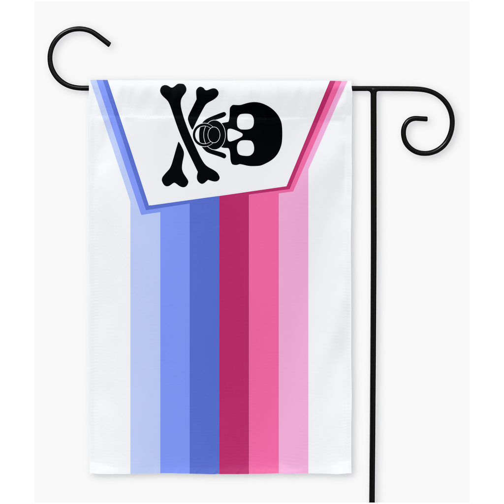Abdl Jolly Roger Pirate Flag | Single Or Double-Sided | 2 Sizes Yard Flag ninjaferretart