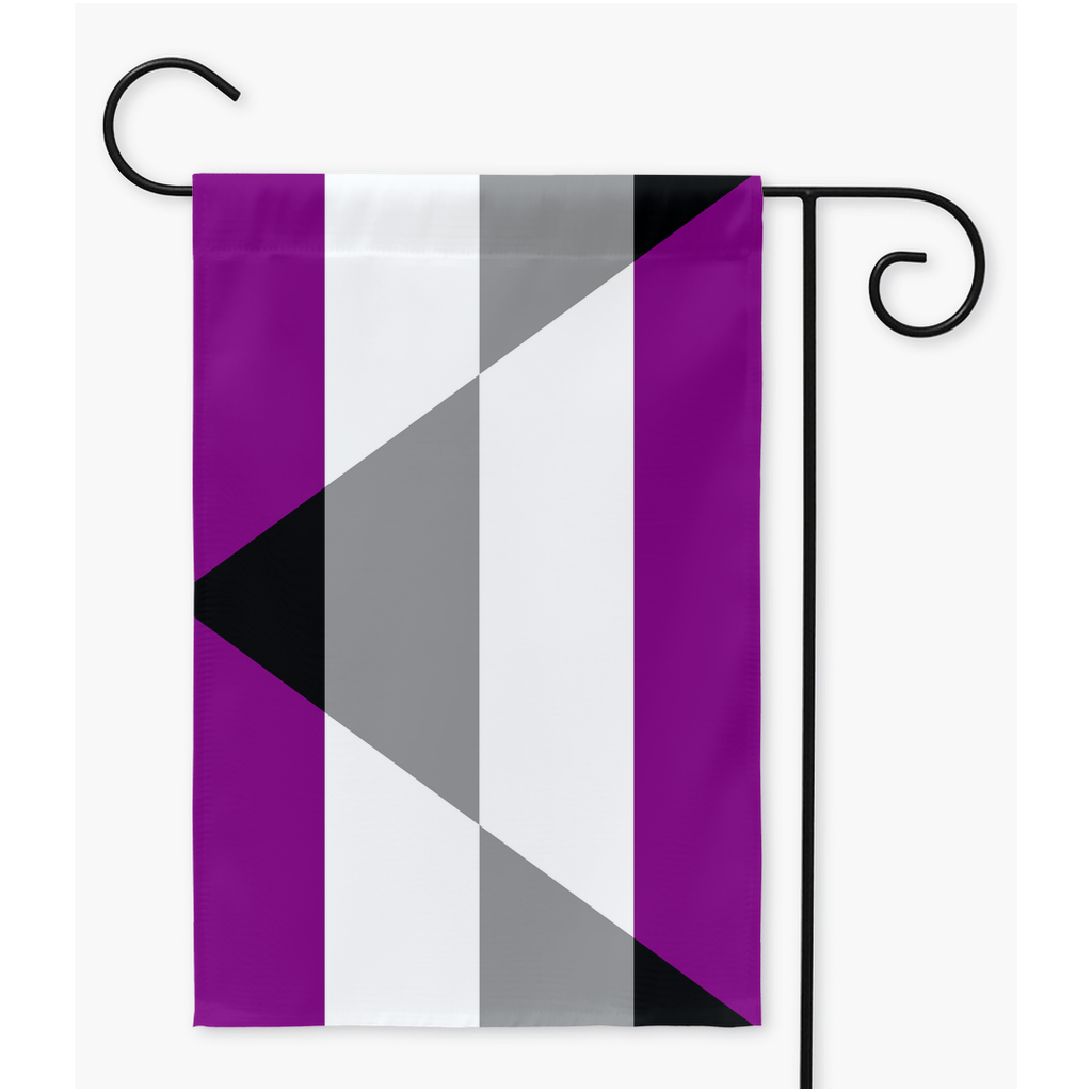 Aegosexual Quiromantic Yard and Garden Flags | Single Or Double-Sided | 2 Sizes Yard Flag ninjaferretart