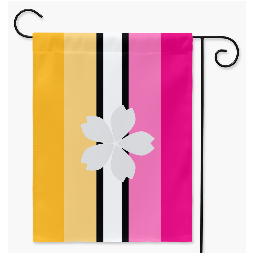 Aesthetic Attraction Pride Flags  - Version 2 | Single Or Double-Sided | 2 Sizes | Aro Ace Spectrum Yard Flag ninjaferretart