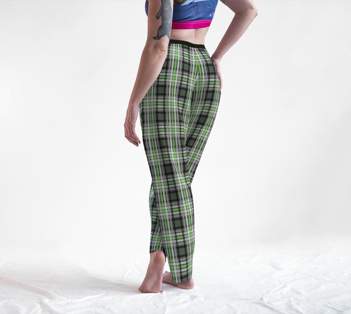 Agender Plaid Lounge Pants Lounge Pants ninjaferretart