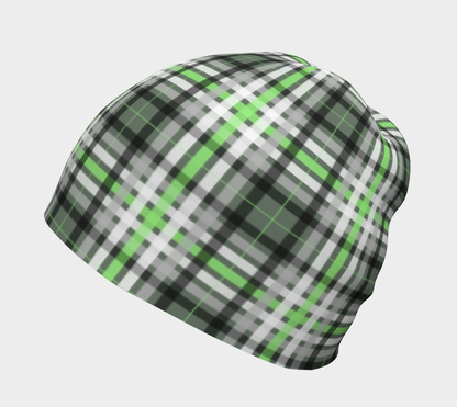 Agender Tartan Beanie Beanie ninjaferretart