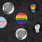 Allies and Activism Button Pack - Mix'N'Match | Choose Your Own Combo! | Allies and Activism Pinback Buttons ninjaferretart