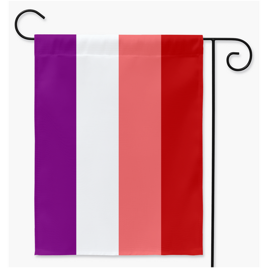 Alloace Yard and Garden Flag | Single Or Double-Sided | 2 Sizes | Aro Ace Spectrum Yard Flag ninjaferretart