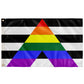 Ally - Rainbow Wall Flag | 36x60" | Single-Reverse | Allies and Activism