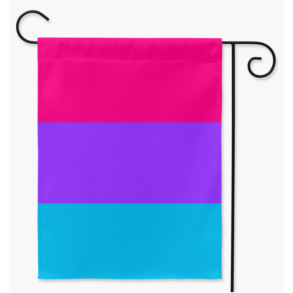 Androgyne - V1 Pride Yard and Garden Flags | Single Or Double-Sided | 2 Sizes | Gender Identity and Expression Yard Flag ninjaferretart