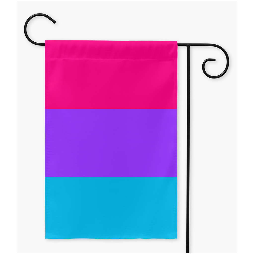 Androgyne - V1 Pride Yard and Garden Flags | Single Or Double-Sided | 2 Sizes | Gender Identity and Expression Yard Flag ninjaferretart
