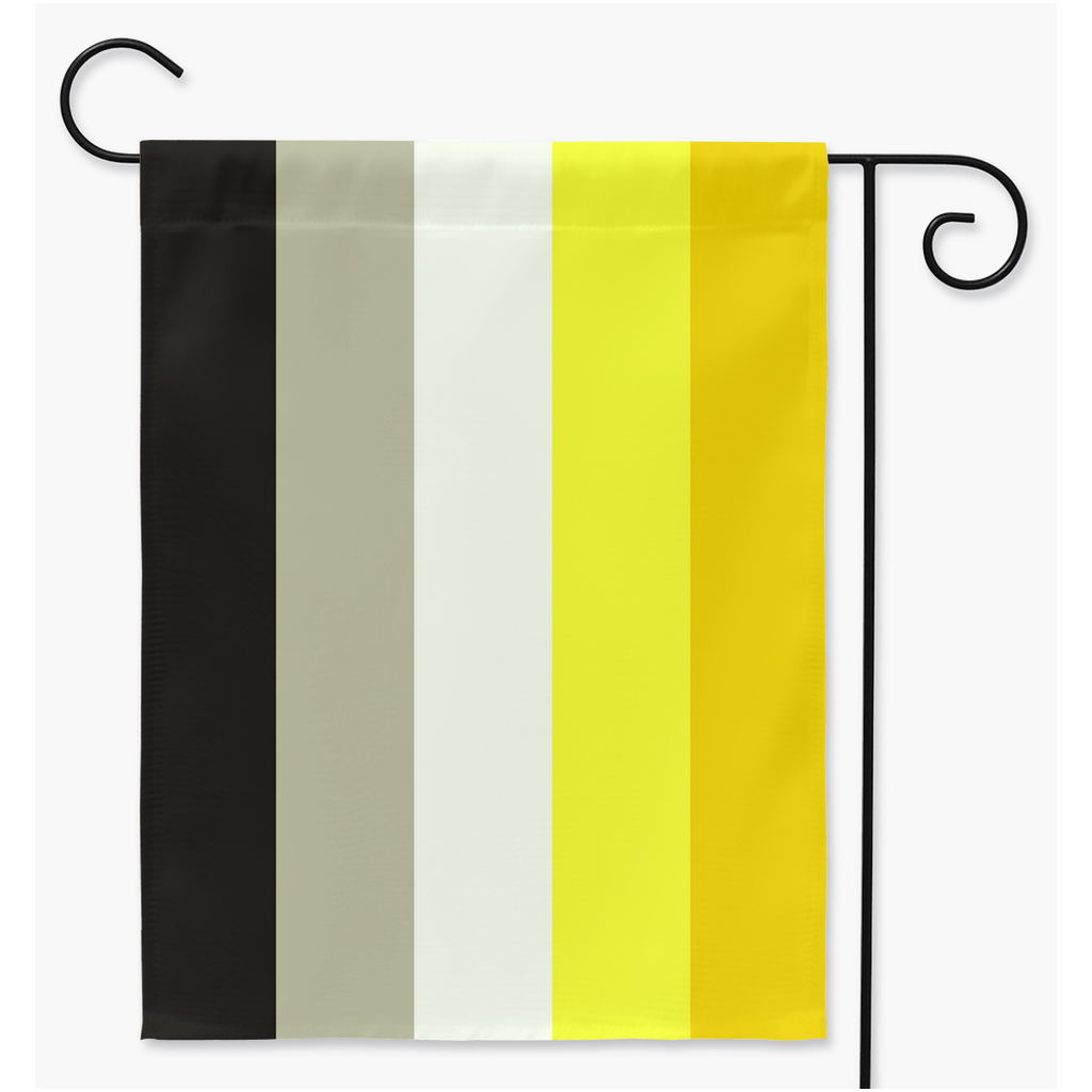 Angled Aroace | Single Or Double-Sided | 2 Sizes | Aro Ace Spectrum Yard Flag ninjaferretart