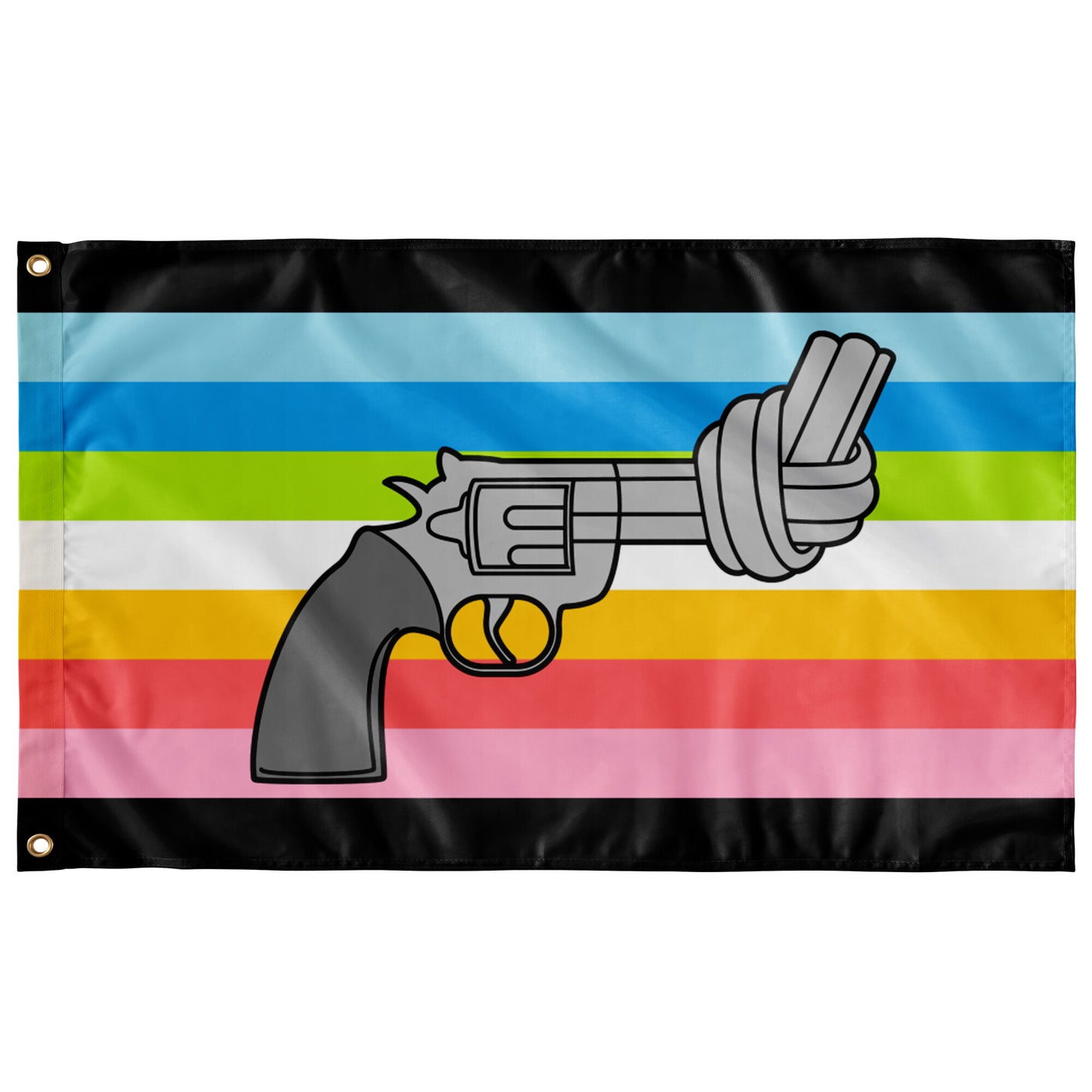 Antiviolence - Queer Wall Flag | 36x60" | Single-Reverse | Allies and Activism