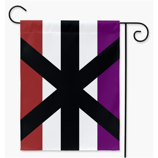 Apothisexual Yard and Garden Flag | Single Or Double-Sided | 2 Sizes | Aro Ace Spectrum Yard Flag ninjaferretart