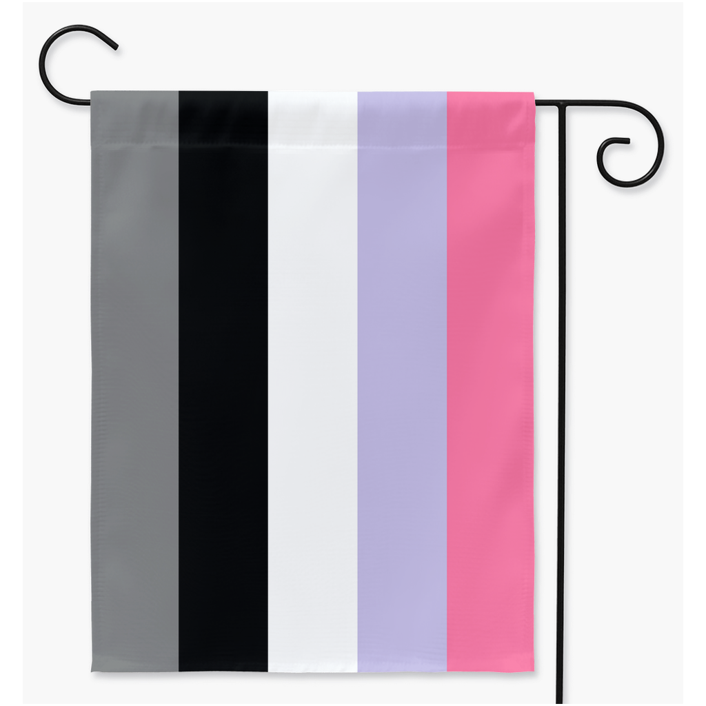 Appressexual Pride Yard and Garden Flag | Single Or Double-Sided | 2 Sizes Yard Flag ninjaferretart