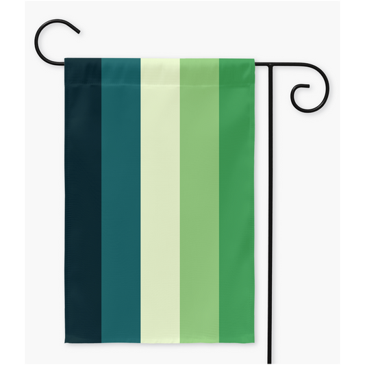 Aro Spec Yard and Garden Flag | Single Or Double-Sided | 2 Sizes | Aro Ace Spectrum Yard Flag ninjaferretart