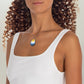 Aroace Gradient Oval Necklace | Choose Your Colourway Accessories ninjaferretart